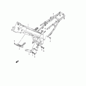 Схема узла: Рама для Suzuki DL650 V-Strom