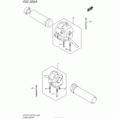 Схема вузла: Пульт керування рульовим для Suzuki VZ1500 Boulevard M90