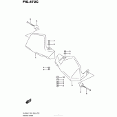 Схема вузла: Захист рук (Опція) для Suzuki DL650 V-Strom