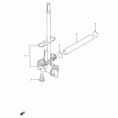 Схема узла: Топливный кран для Suzuki RMX250