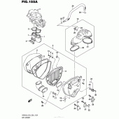 Схема вузла: Повітряний фільтр Suzuki VZ800 Boulevard M50
