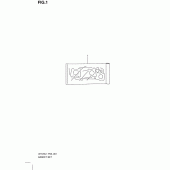 Схема узла: Ремкомплект прокладок двигателя для Suzuki UH125 Burgman