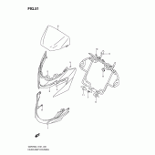 Схема узла: Кожух фары для Suzuki GSR750