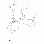 Схема вузла: Бак масляний Suzuki TS200