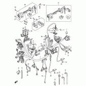 Схема вузла: Електропроводка (An650k4) для Suzuki AN650 Burgman (EU analogue of SkyWave)