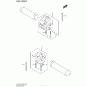 Схема вузла: Пульт управління рульовий для Suzuki VL1500 Boulevard C90 BOSS