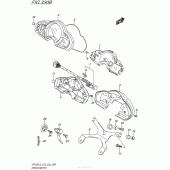 Схема вузла: Speedometer (Sfv650L5 E28) для Suzuki SFV650 Gladius