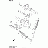 Схема вузла: Розподільний вал & Клапан для Suzuki VL800 Boulevard C50 BOSS