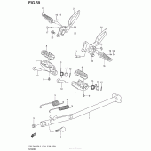 Схема узла: Stand (Dr-Z400Sl3 E28) для Suzuki DR-Z400 DR-Z400S