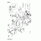 Схема узла: Электропроводка (Gsf650sl2 e21) для Suzuki GSF650 Bandit S