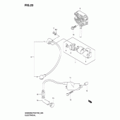 Схема узла: Электрооборудование для Suzuki GS500