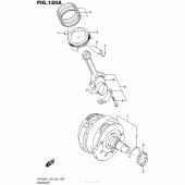 Схема узла: Коленчатый вал & Поршень для Suzuki VZR1800 Boulevard M109R B.O.S.S