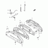 Схема вузла: Спідометр (An650ak4) для Suzuki AN650 Burgman (EU analogue of SkyWave)