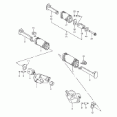 Схема узла: Подножки для Suzuki LS650 Savage