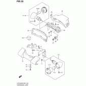 Схема вузла: Поворотники Suzuki VLR1800 Intruder C1800R/ Boulevard C109R