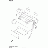 Схема вузла: Акумулятор для Suzuki DR650 DR650SE