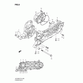 Схема узла: Картер двигателя для Suzuki UX150 Sixteen