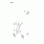 Схема вузла: Світловідбивачі (Катафот) для Suzuki TS185