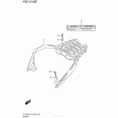 Схема вузла: Carrier (Dl1000Al5 E28) для Suzuki DL1000 V-Strom