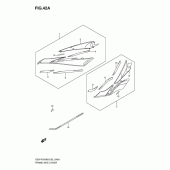 Схема вузла: Бічні панелі (Model k9/l0) для Suzuki GSX-R750