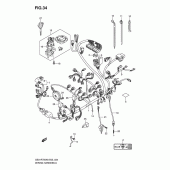 Схема вузла: Електропроводка (Note) для Suzuki GSX-R750