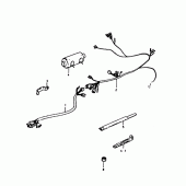 Схема узла: Электропроводка для Suzuki TS125