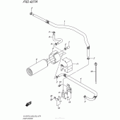 Схема узла: Система вентиляции бензобака (Vl1500Tl5 E33) для Suzuki VL1500 Boulevard C90T