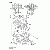 Схема узла: Картер двигателя для Suzuki GSX-R1000