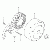 Схема вузла: Запалювання для Suzuki UH150 Burgman