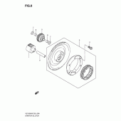 Схема узла: Привод стартера для Suzuki VZ1500 Intruder M1500