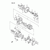Схема вузла: Генератор для Suzuki GSX-R750
