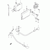Схема вузла: Електроустаткування для Suzuki RGV250