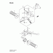 Схема узла: Ручки руля (Dr200sel1 e24) для Suzuki DR200 DR200SE