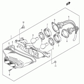 Схема вузла: Задній ліхтар (Стоп-сигнал) для Suzuki GSX-R750