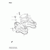 Схема узла: Клапанная крышка для Suzuki GS500