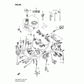 Схема узла: Электропроводка (Gsx1300rl1 e2) для Suzuki GSX1300 Hayabusa