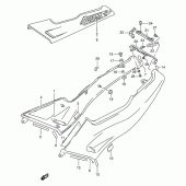 Схема вузла: Бічні панелі (Model n) для Suzuki GSX250 Across