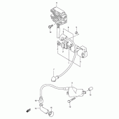 Схема вузла: Електроустаткування для Suzuki GS500