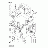 Схема узла: Электропроводка (Vl800cuel1 e19) для Suzuki VL800 Intruder C800/ Boulevard C50