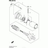 Схема вузла: Електричний стартер для Suzuki VZR1800 Boulevard M109R BOSS
