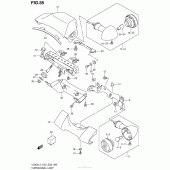 Схема вузла: Turnsignal Lamp (Vl800Tl4 E03) для Suzuki VL800 Boulevard C50T