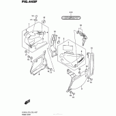 Схема вузла: Бічні панелі (Vl800Tl6 E33) для Suzuki VL800 Boulevard C50T