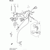 Схема вузла: Wiring Harness (Ls650L4 E33) для Suzuki LS650 Boulevard S40