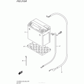 Схема узла: Аккумулятор для Suzuki DL1000 V-Strom