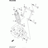 Схема вузла: Важіль прогресії (Vl800Tl7 E28) для Suzuki VL800 Boulevard C50