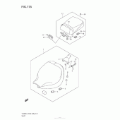 Схема вузла: Seat (Vl800C E03) для Suzuki VZ800 Boulevard M50