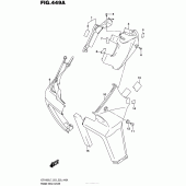 Схема узла: Накладки рамы (Vzr1800L7 E28) для Suzuki VZR1800 Boulevard M109R B.O.S.S