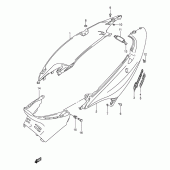 Схема вузла: Бічні панелі (Model y) для Suzuki UC150 Epicuro