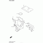 Схема узла: Крепление аккумулятора для Suzuki DL650 V-Strom