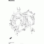 Схема вузла: Рама для Suzuki VL1500 Boulevard C90 BOSS